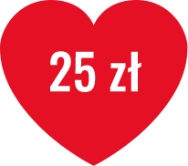Serduszko Donacji 25 zł