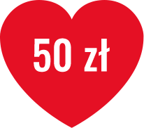 Serduszko Donacji 50 zł